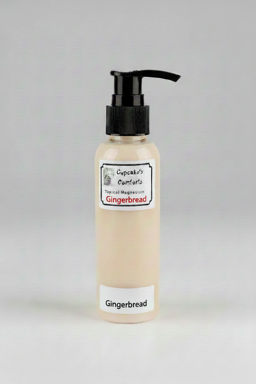 Magnesium Topical Gel Gingerbread Scented 3.5 oz.